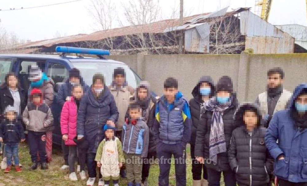 18 cetăţeni străini, depistaţi la malul Dunării de poliţiştii de frontieră mehedinţeni