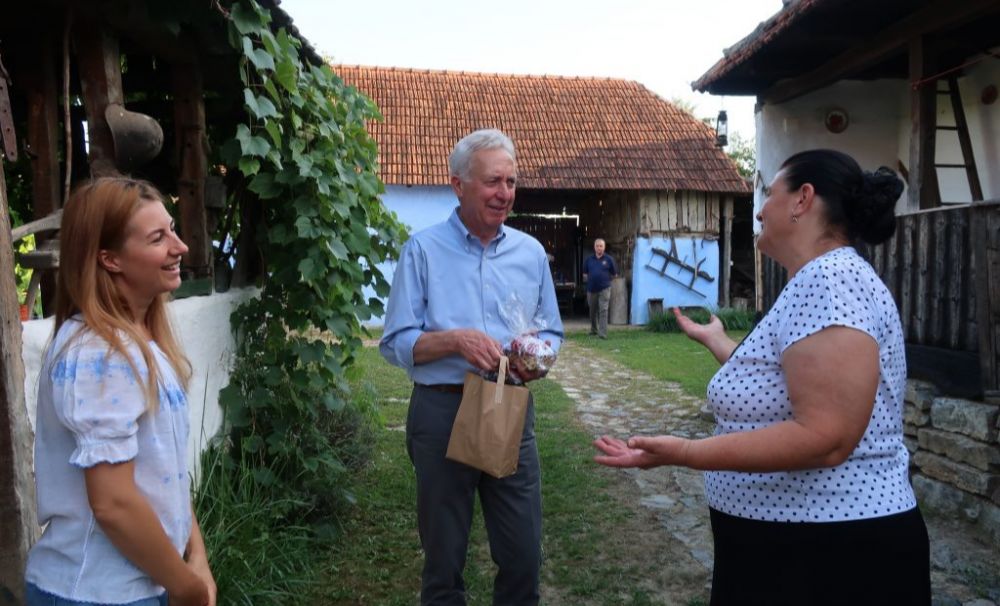 Ambasadorul Statelor Unite ale Americii, oaspete al Pădurii Craiului