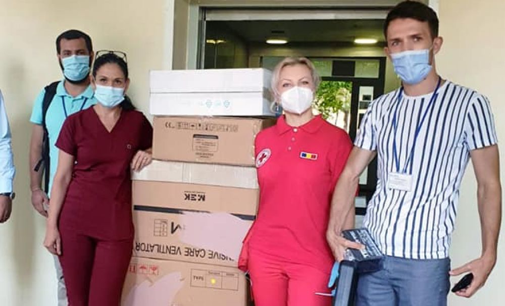 Aparatură medicală donată de Crucea Roşie la Caracal