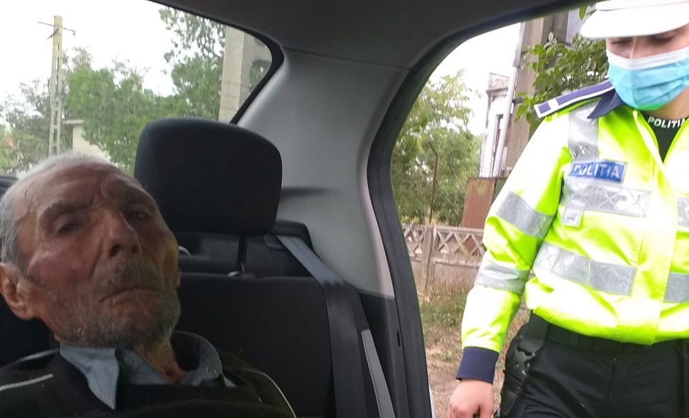 Bărbat găsit de polițiști cu sprijinul unui poliţist aflat în timpul liber! A venit cu cei doi câini de vânătoare