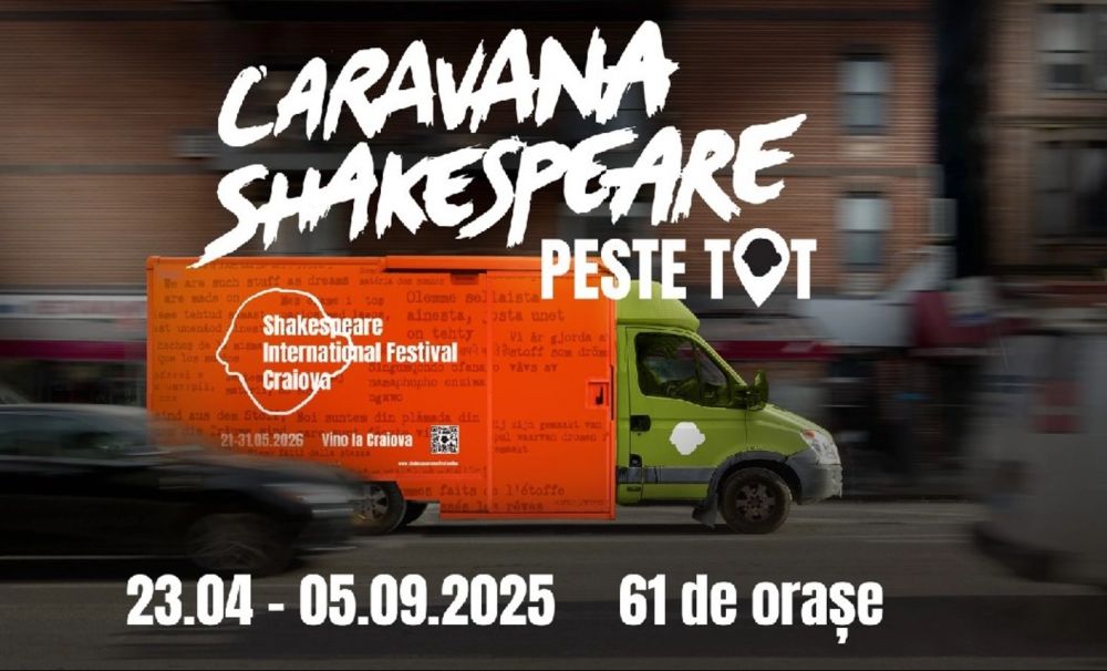 Caravana Shakespeare - peste tot, un demers de promovare teatrală unic