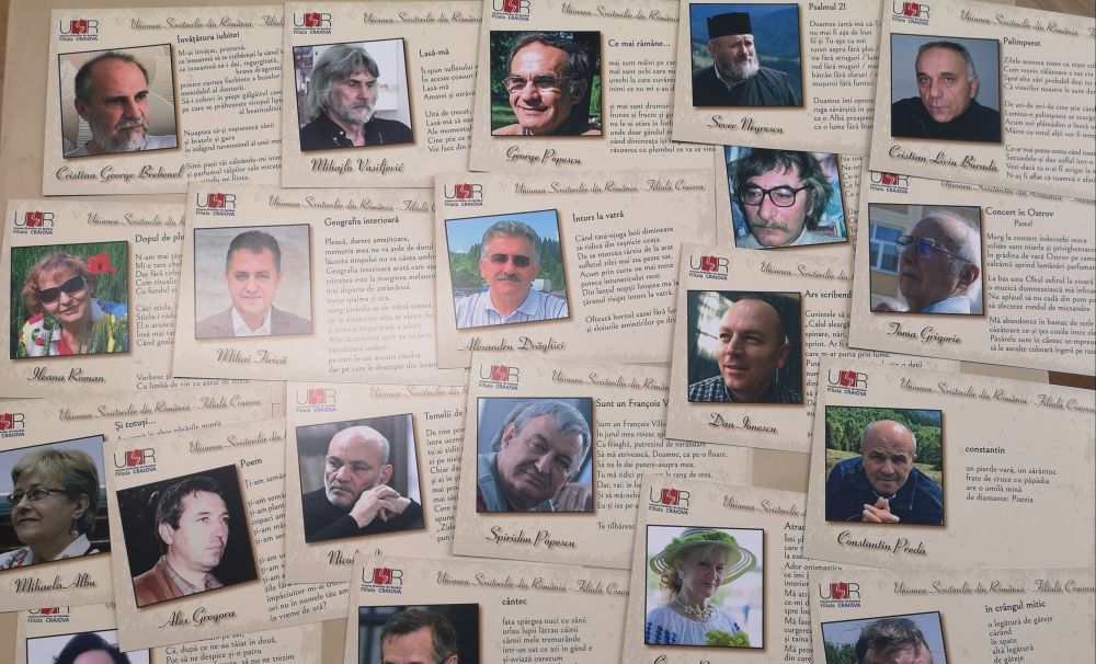 Cărți poștale cu scriitori din Oltenia, proiect prezentat la GAUDEAMUS CRAIOVA 2024