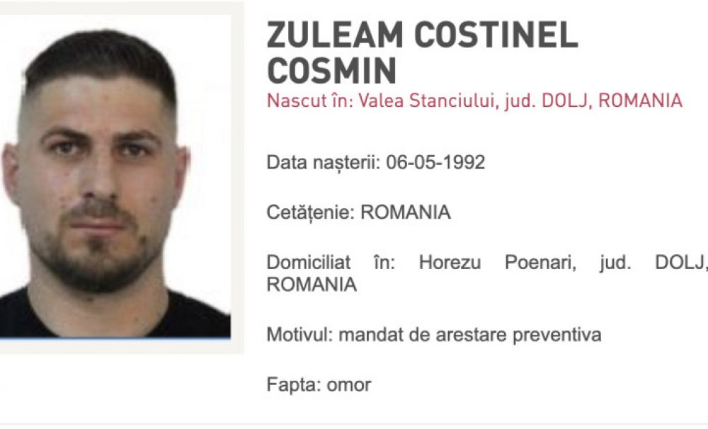 Costinel Cosmin Zuleam, dat în urmărire internațională pentru un asasinat în Sibiu, a fost prins în Indonezia