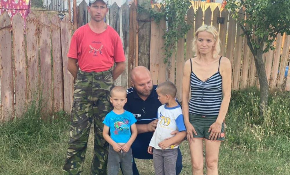 Dolj/Un poliţist face apel la comunitate să ajute o familie din satul Câmpeni