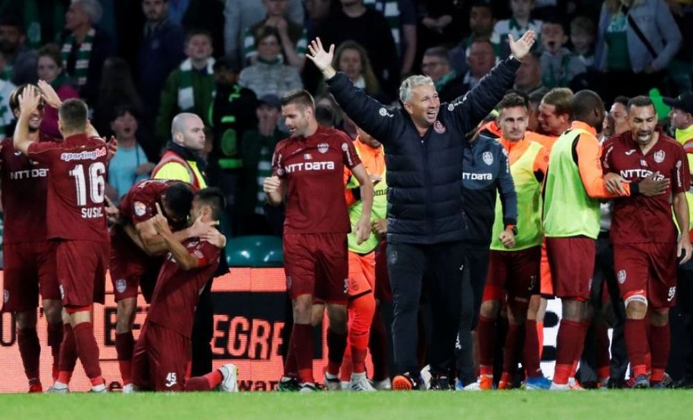 Duș scoțian pentru Celtic asigurat de Dan Petrescu. Calificare spectaculoasă a CFR Cluj după un meci nebun