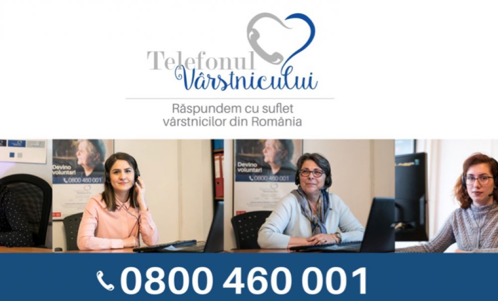 Fundația Regală Margareta a României, în spijinul persoanelor vulnerabile - Telefonul Vârstnicului
