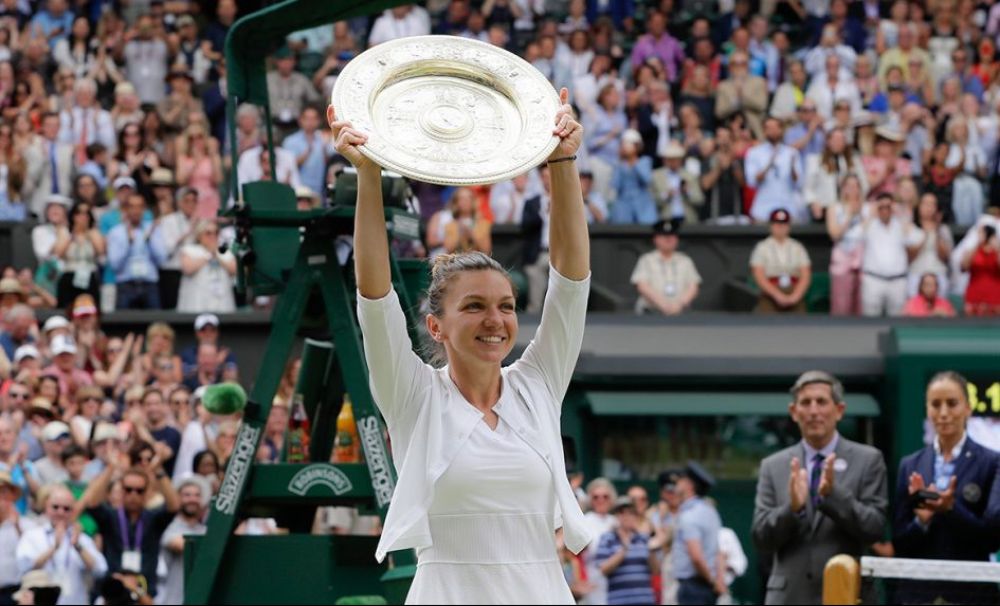 Halep: Nu am avut niciodată terenuri de iarbă în România. La Wimbledon am învățat să joc pe această suprafață