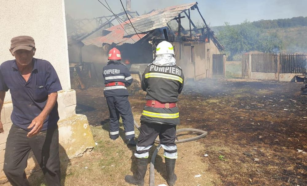Incendiu de proporţii în Olt! 