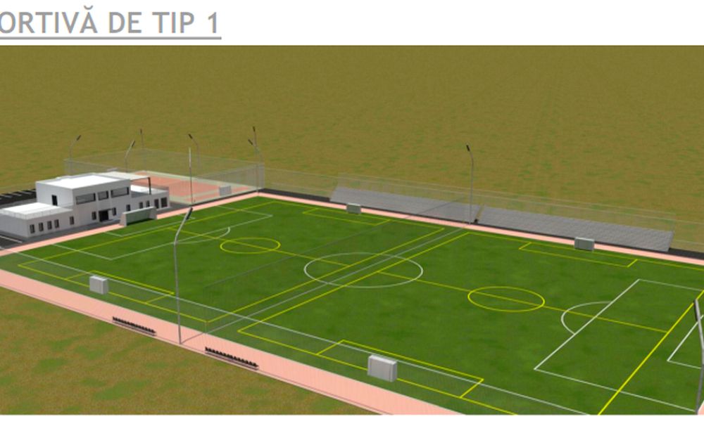 Începând de anul viitor, Râmnicul va avea o nouă bază sportivă, pe islazul de la Goranu