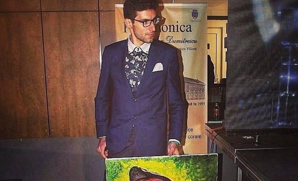 Inedit! A pictat codul rutier într-o şcoală de şoferi din Vâlcea