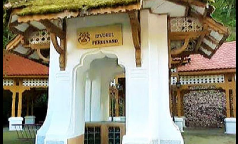 Izvorul Ferdinand din parcul balnear din Băile Govora, pe malul drept al pârâului Hinţa, în zona cea mai bogată în ape minerale sulfuroase