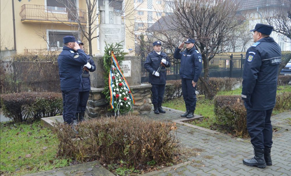 Jandarmii din Gorj şi-au comemorat eroii
