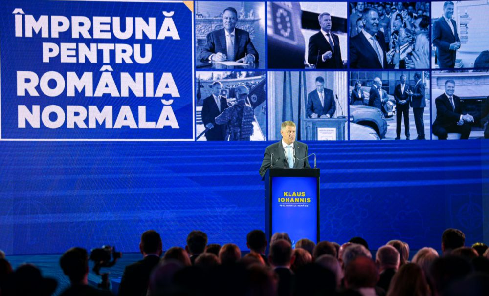 Klaus Iohannis și-a prezentat programul prezidențial Împreună pentru România normală