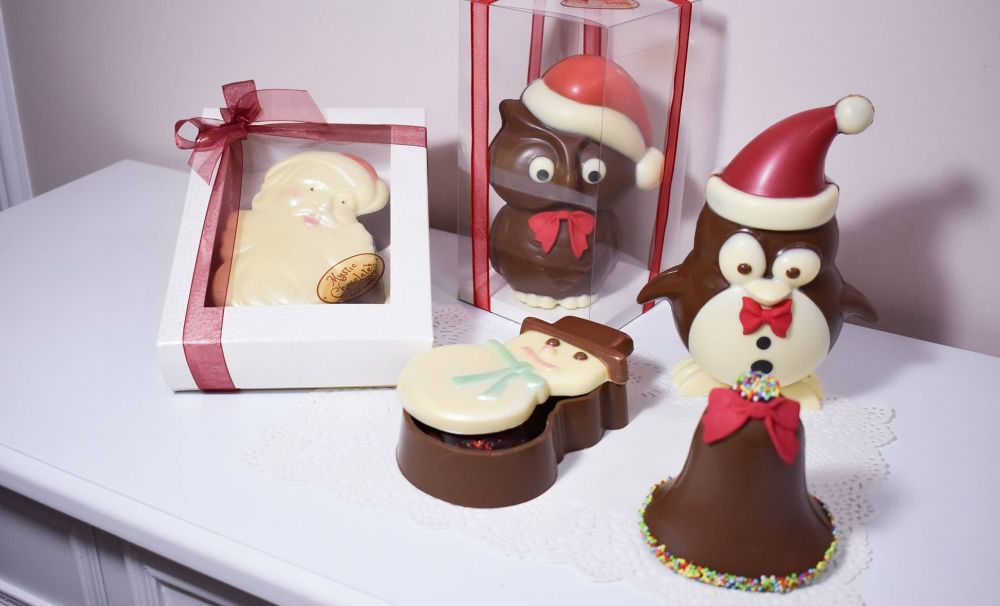 Laboratorul de surprize dulci!  Cadouri din ciocolată pregătite pentru Crăciun