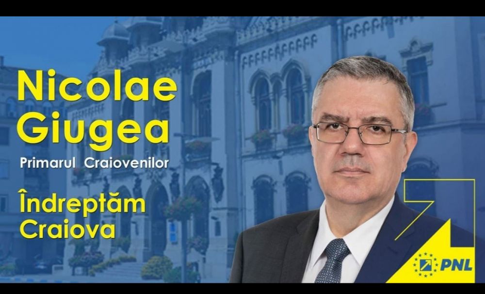 Liberalul Nicolae Giugea, principalul rival al Olguței Vasilescu: Adversarul meu este PSD-ul și administrația coruptă