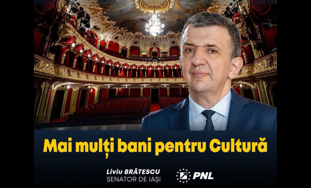 Liviu Brătescu: Mai mulți bani pentru Cultură