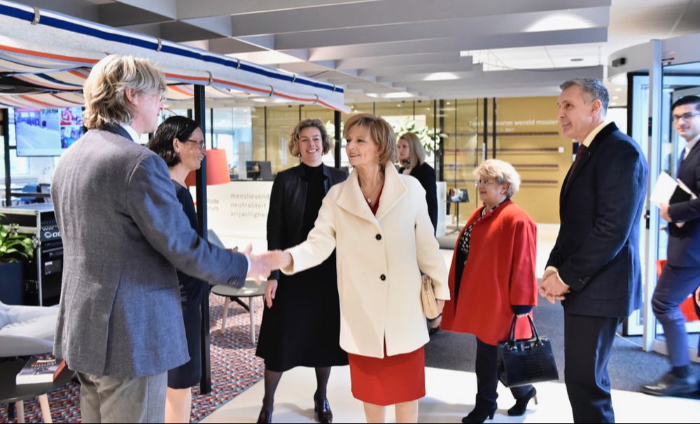 Majestatea Sa Margareta, Custodele Coroanei, vizita regală în Olanda