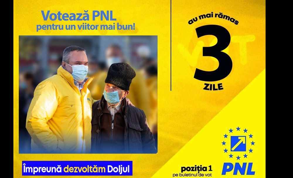 Nicolae Ciucă: Stimaţi doljeni, vă îndemn să participaţi la vot!