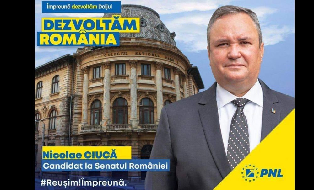 Nicolae Ciucă: Vom repara statul! Doljul are nevoie de infrastructură, de locuri de muncă și de școli moderne