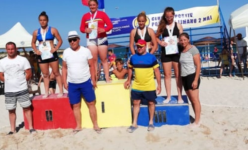 Nicoleta Scărlătescu, campioană națională la lupte pe plajă!