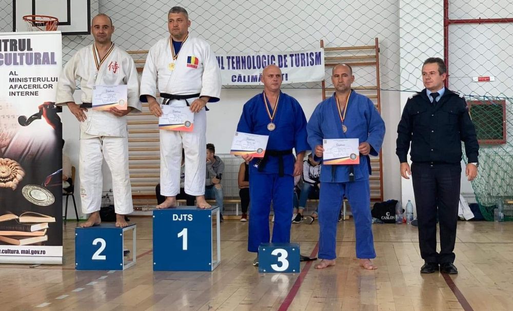 Performanţă! Poliţist de la IPJ Gorj, campion la Judo