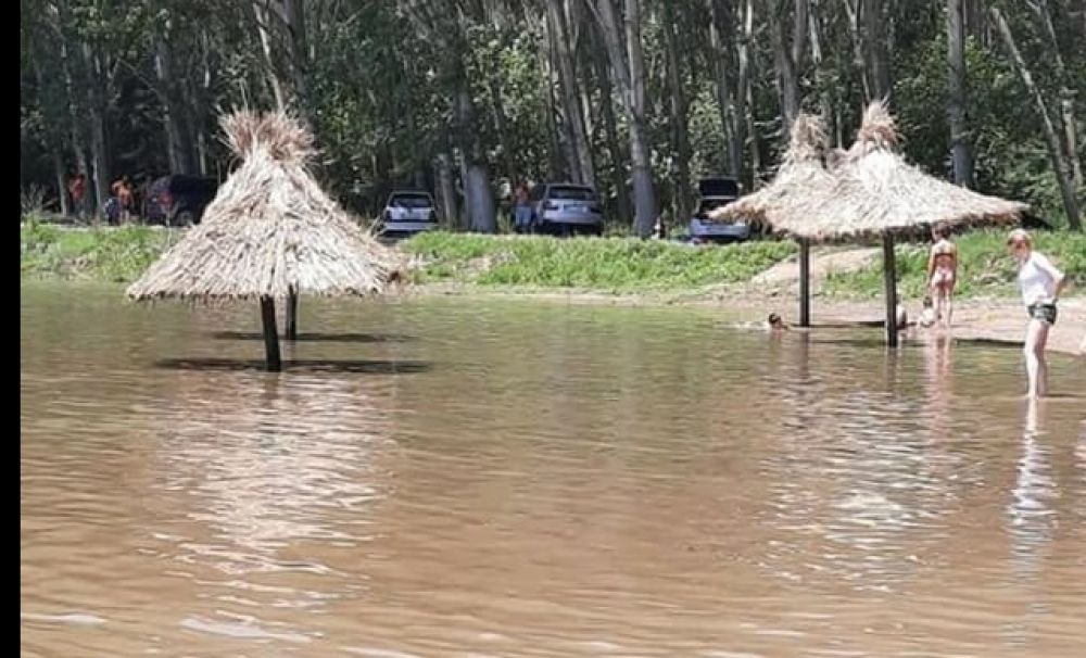 Plajele din Calafat şi Cetate sunt acoperite de apa Dunării!  Nivelul Dunării a crescut foarte mult în ultimele 3 zile