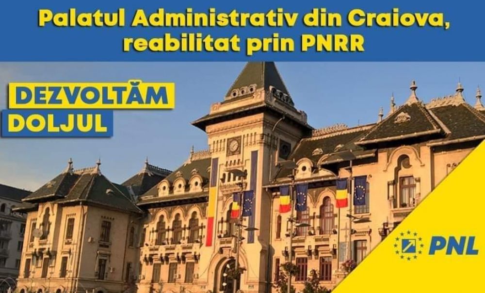 PNL Dolj: Reabilitarea Prefecturii Dolj a intrat în linie dreaptă!