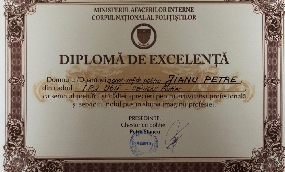 Poliţistul erou!  A salvat un bărbat de la moarte