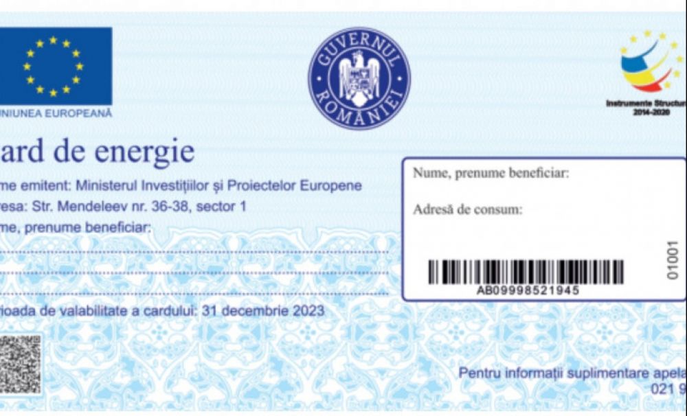 Poștașii au livrat primele carduri de energie