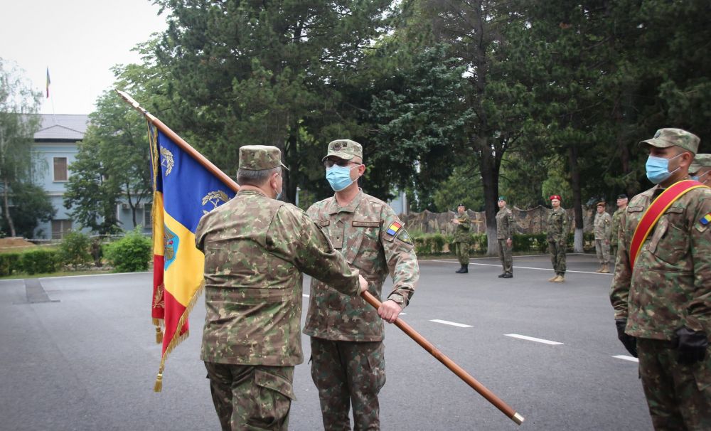 Predarea comenzii la Comandamentul Brigăzii Multinaționale Sud-Est