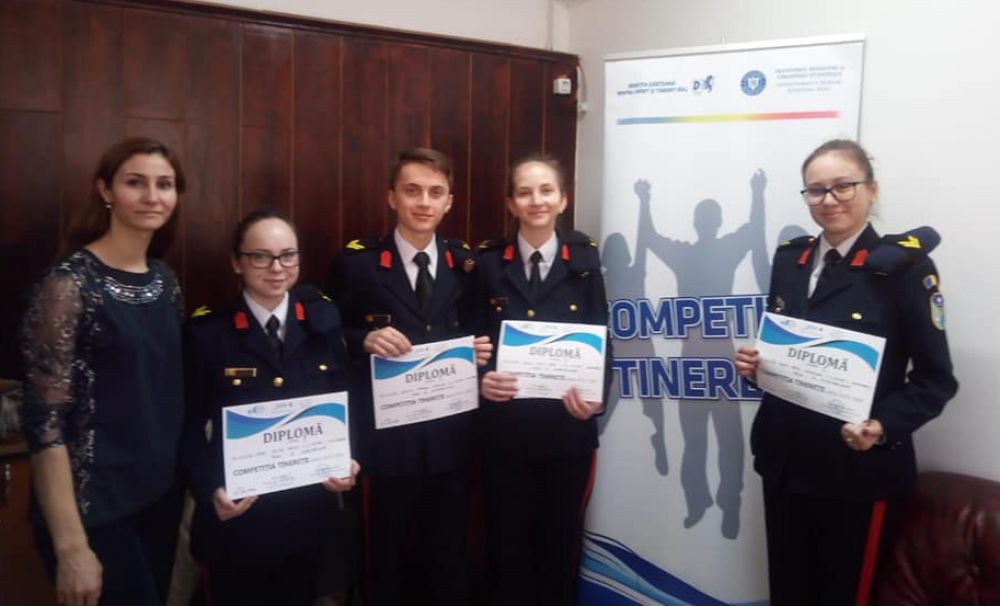 Premiul al III-lea pentru panduri la proba -Noi antreprenori- din cadrul Competiției tinereții