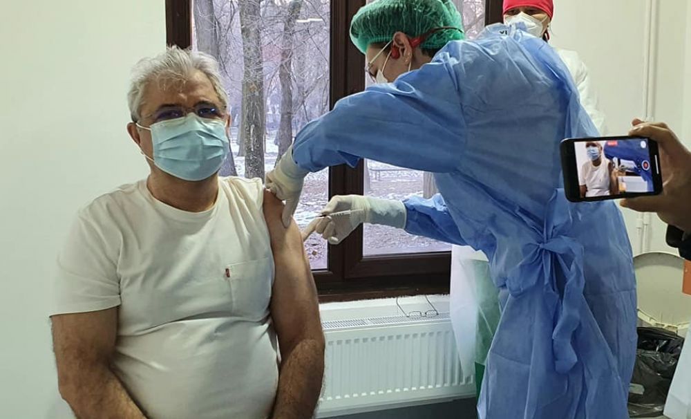 Primarul din Caracal are Covid 19 după ce a fost vaccinat