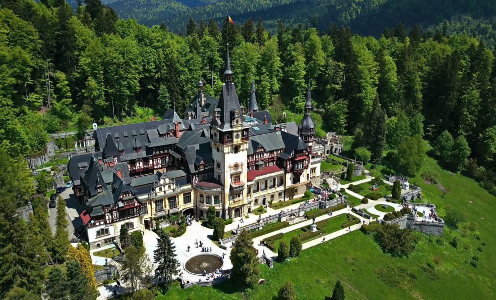 Punerea pietrei de temelie a Castelului Peleș 10 august 1875 - simbolul României Mari