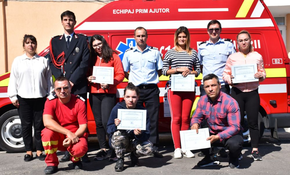 Salvatori din pasiune - voluntarii au trecut testele de evaluare finală