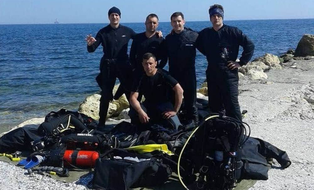 Scafandrii olteni, în misiune pe litoralul românesc