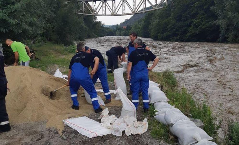 S.GA. Dolj este pregătit să intervină pe râul Jiu aflat sub Cod Portocaliu