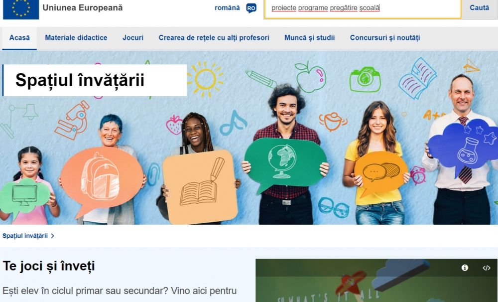 Spaţiul profesorului, spațiul învățării - o resursă de informații utile pentru educație