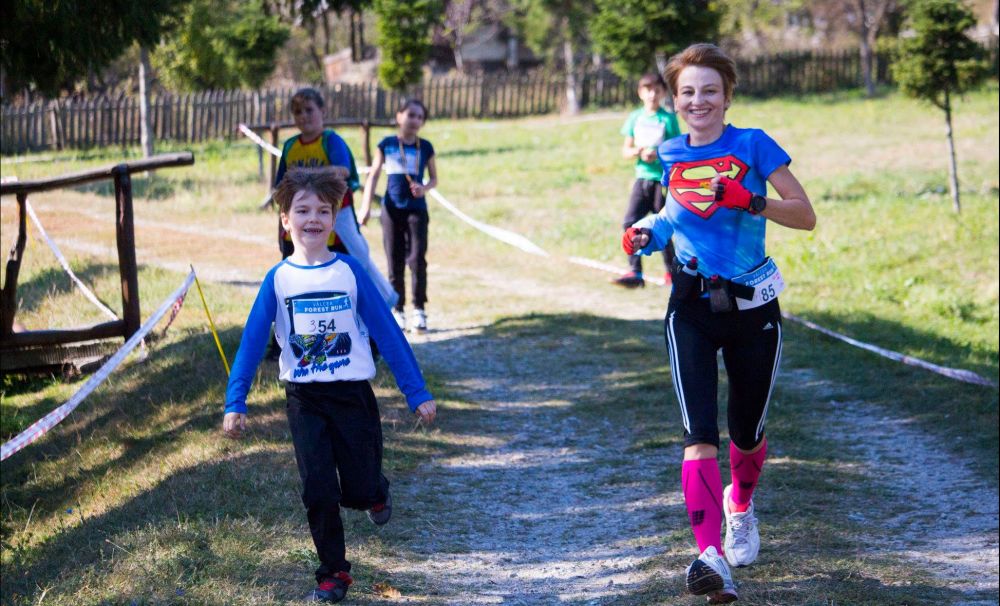 Sport cu toată familia în cadrul Valcea Forest Run 