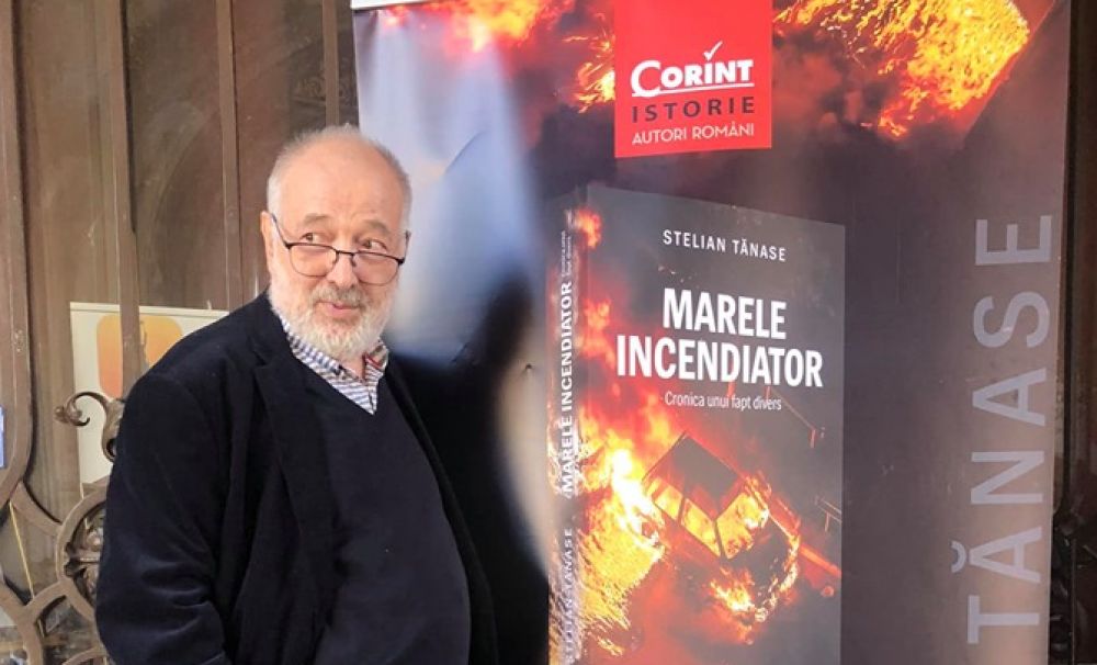Stelian Tănase, lansare de succes la Palatul Jean Mihail din Craiova. Romanul Marele incendiator a cucerit publicul