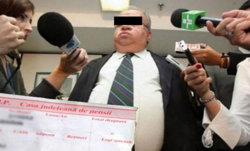 Ticăloşiile „demnitarilor malefici” săvârşite în stabilirea pensiilor sunt o nenorocire pentru ţară