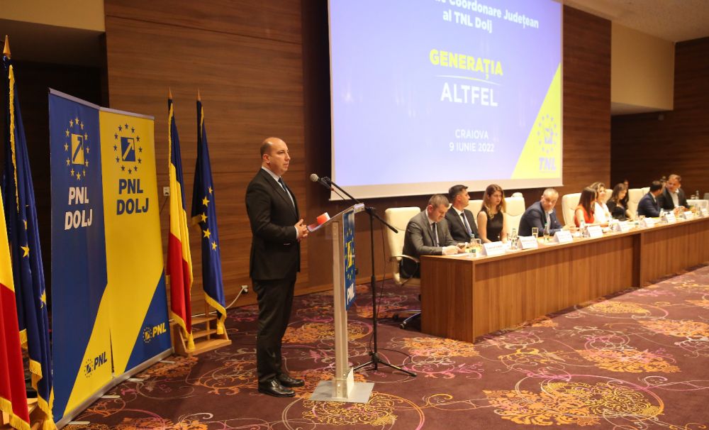 TNL Dolj și-a ales noua conducere. Doru Câplea, reales președinte al tinerilor liberali doljeni