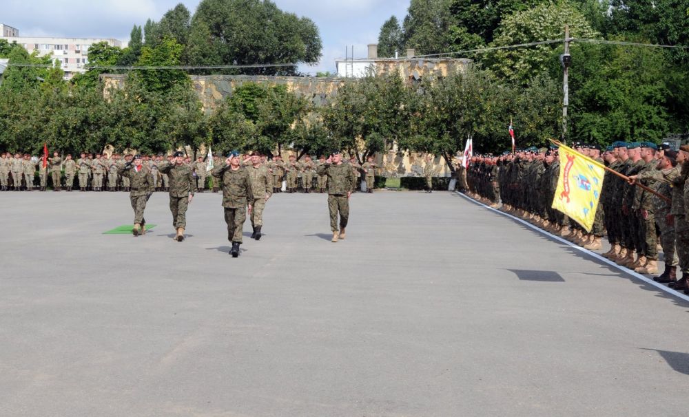 Transferul de autoritate al Contingentului Militar Polonez
