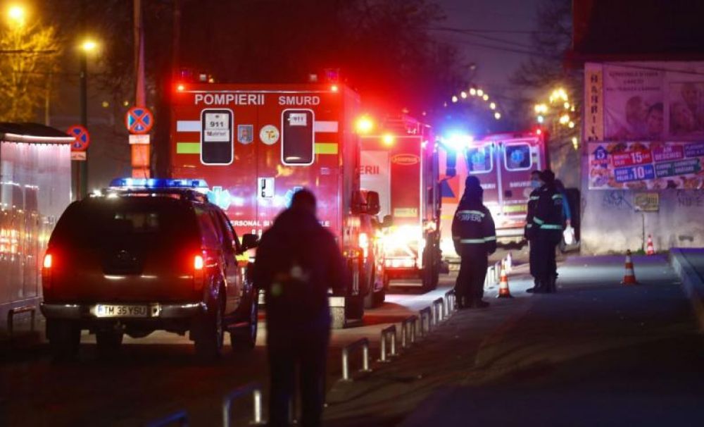 Trei cadre medicale rănite după incendiul de la Spitalul de Psihiatrie din Craiova