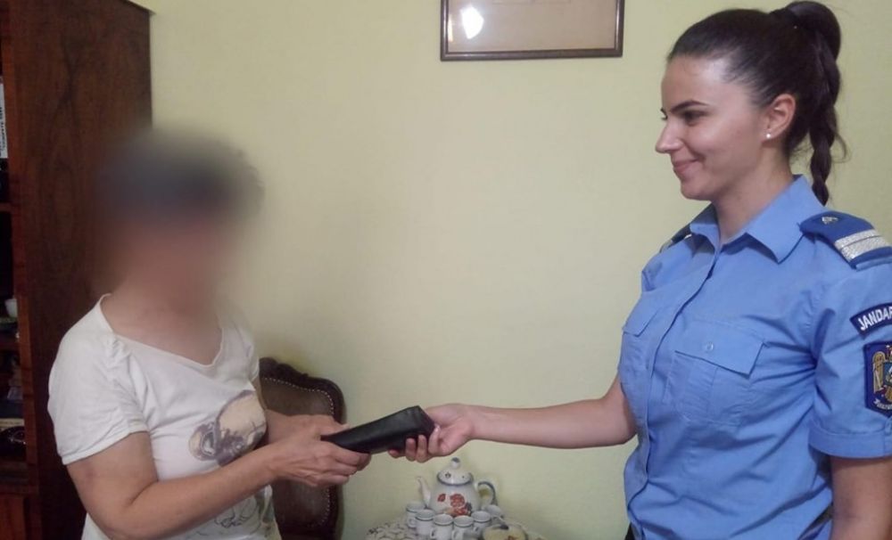 Un jandarm cu spirit civic