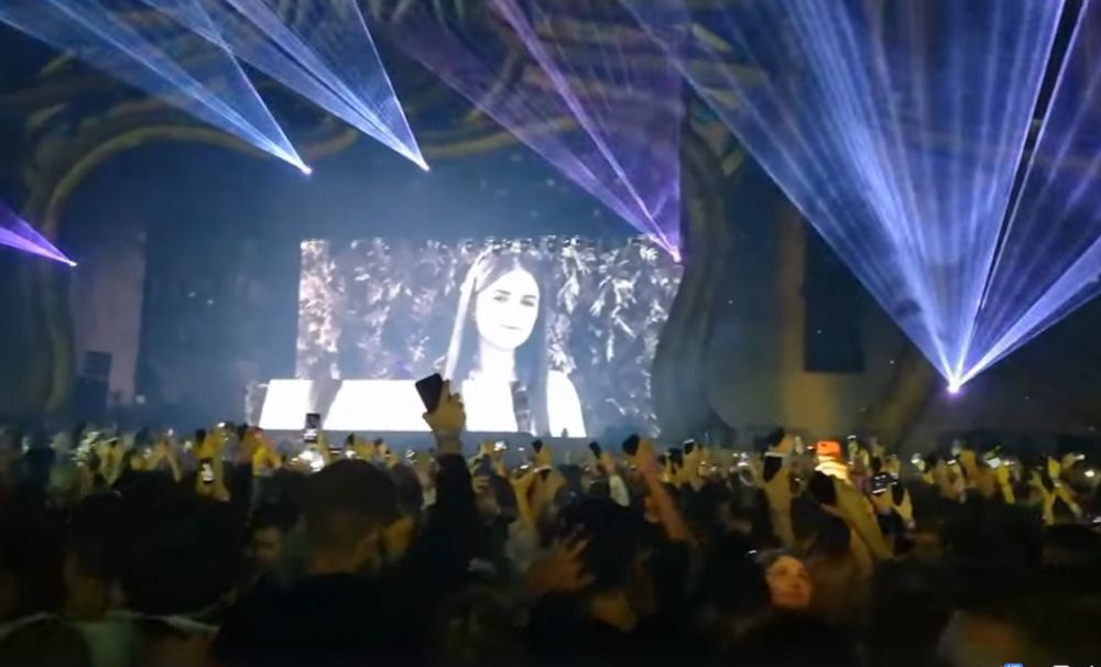 UNTOLD Chipul Alexandrei Măceșanu, proiectat pe scenă. Don Diablo i-a dedicat o melodie