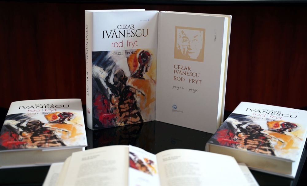 Volum bilingv de poezii ale lui Cezar Ivănescu, apărut la Tirana